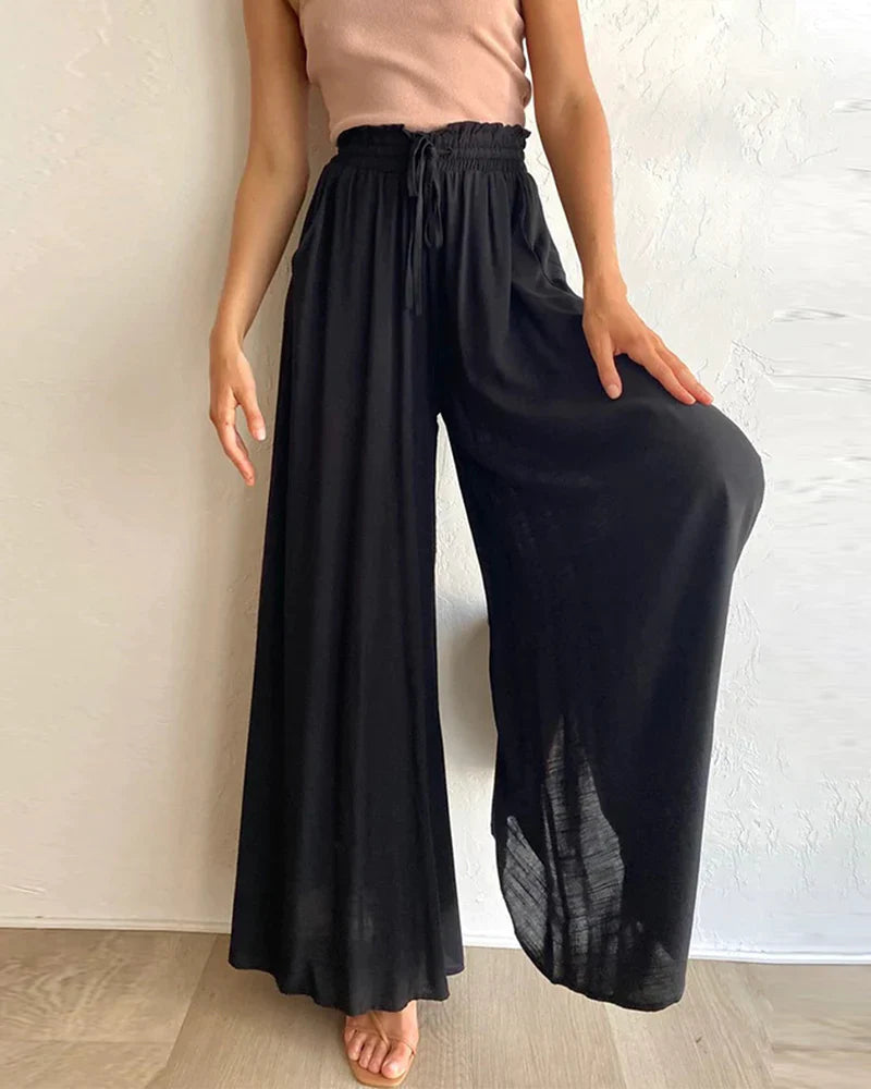Elisa-Pantalón Liso Veraniego