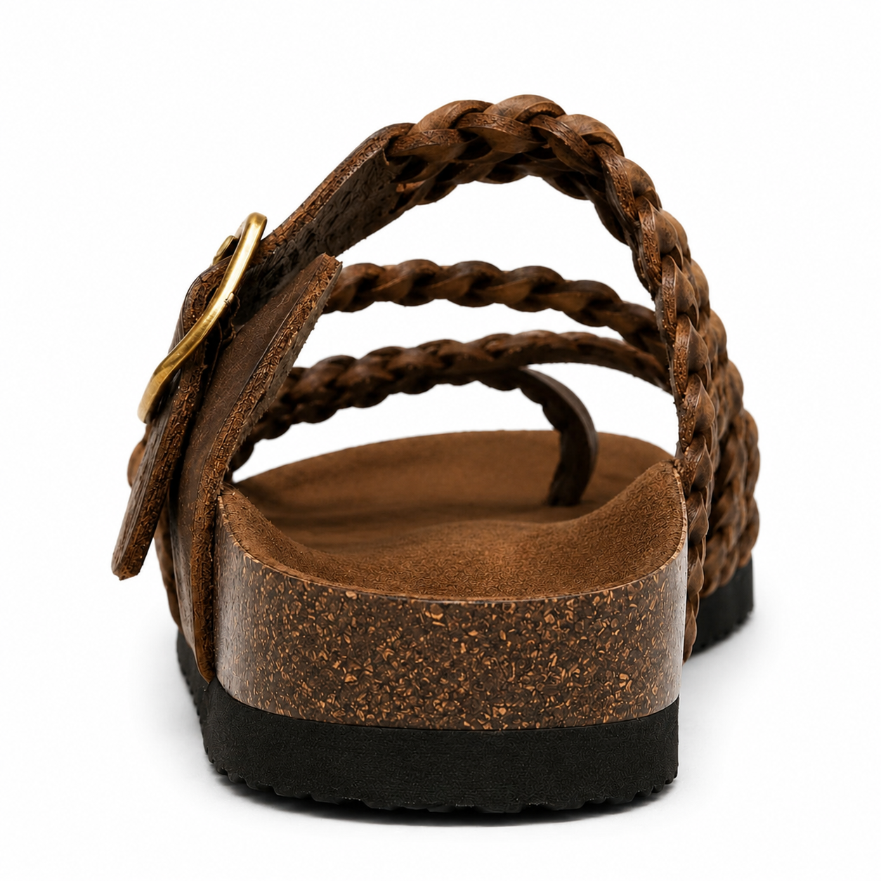 Hailey-Sandalias de Cuero Trenzado para Mujer