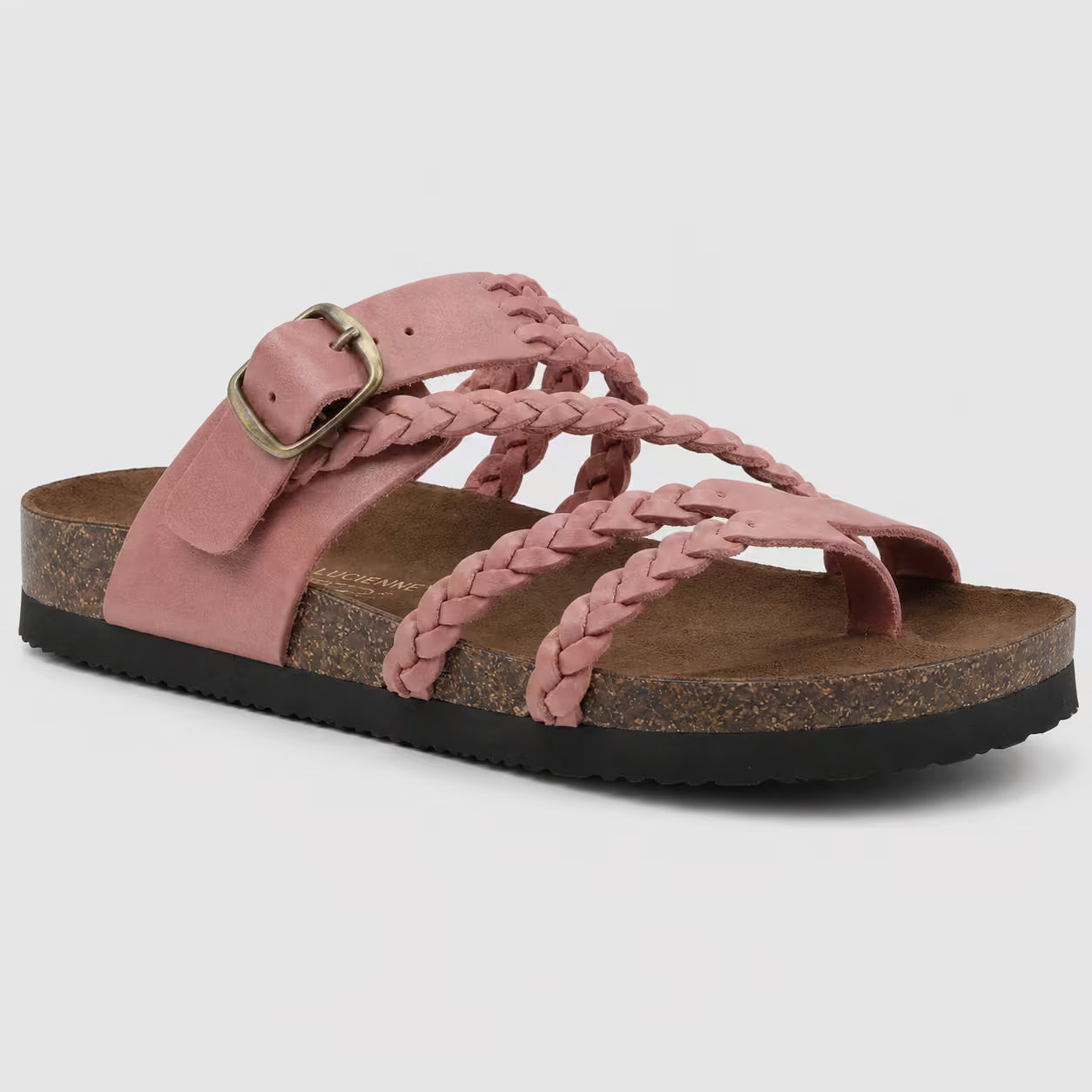 Hailey-Sandalias de Cuero Trenzado para Mujer