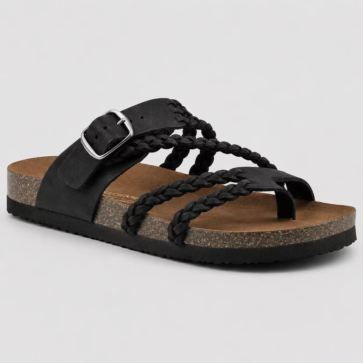 Hailey-Sandalias de Cuero Trenzado para Mujer
