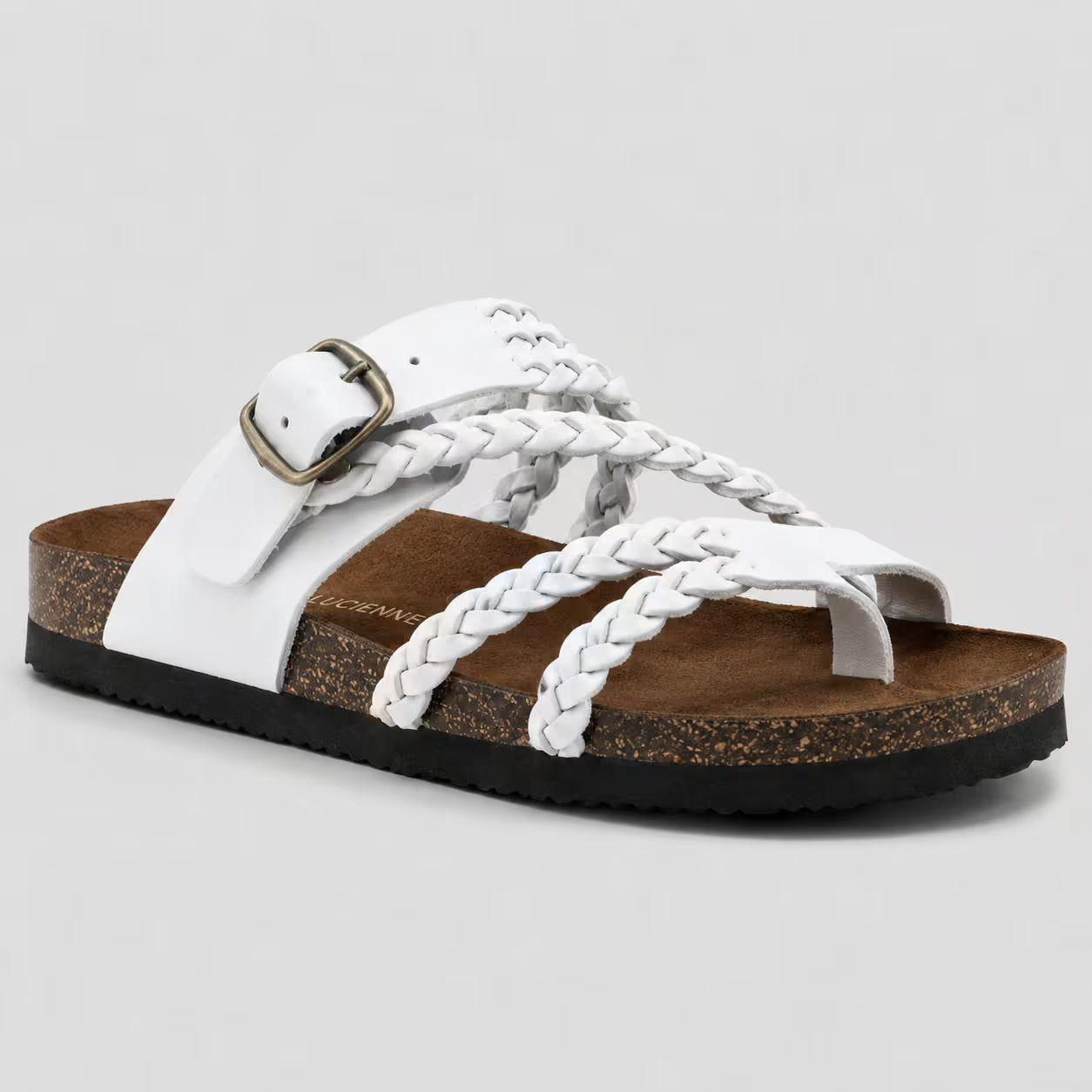 Hailey-Sandalias de Cuero Trenzado para Mujer