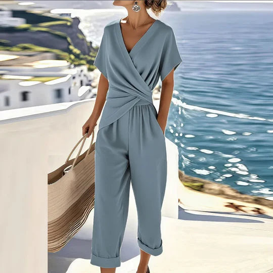 Clara-Conjunto Elegante de dos Piezas