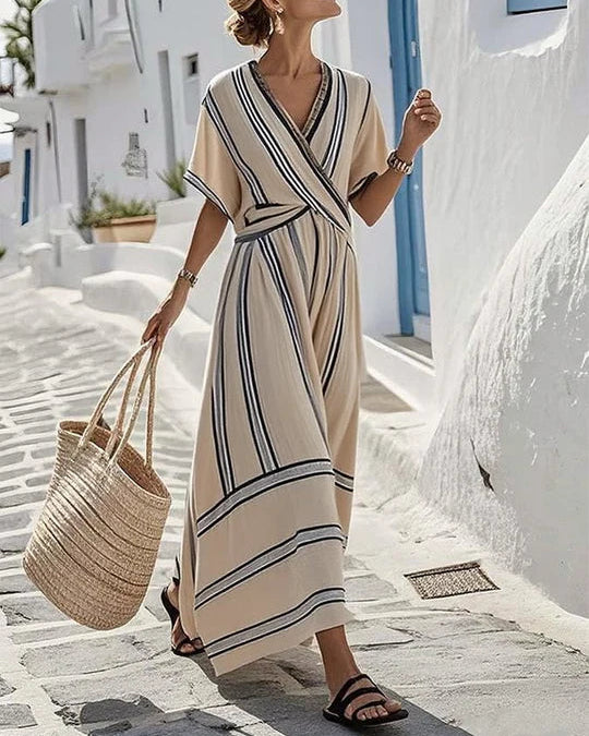 Martina-Vestido de Verano de Santorini