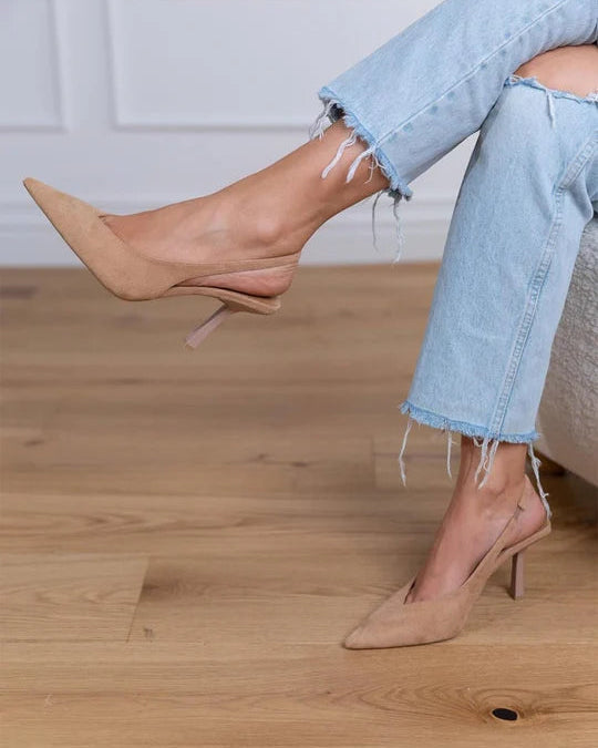 Teresa-Tacones Bajos Nude